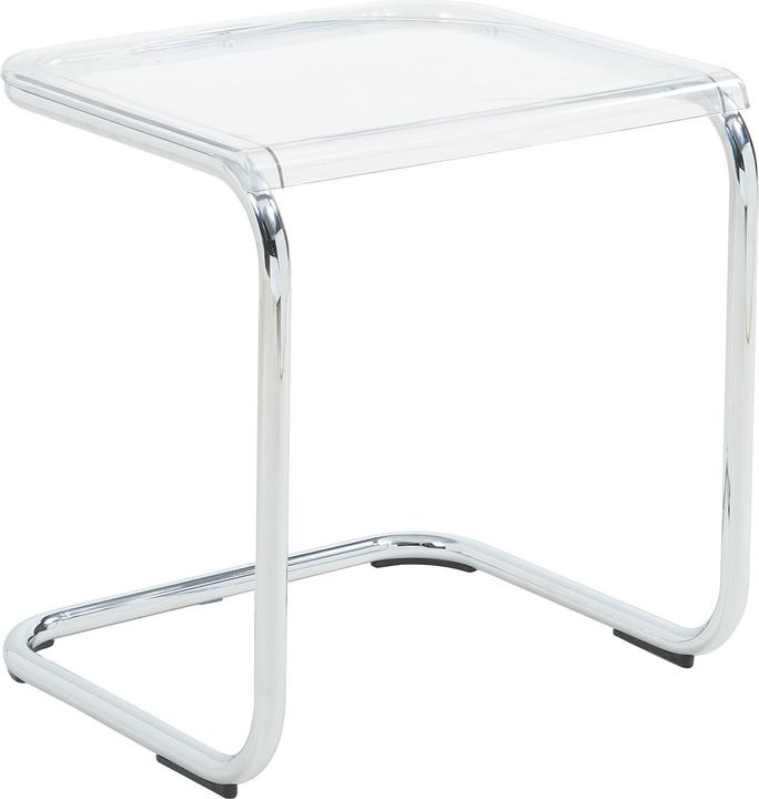 En.Casa Beistelltisch Brosa 44x37x48 cm Transparent