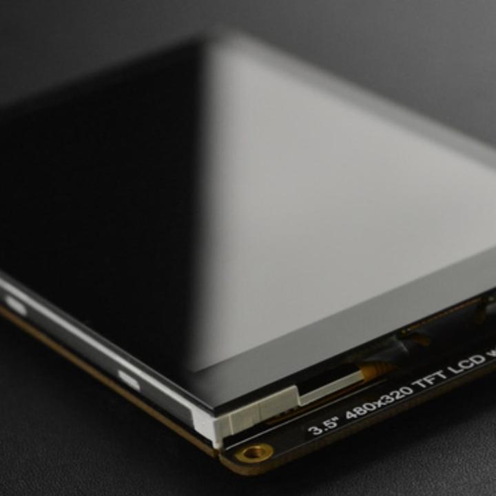 Actual product image DFRobot Fermion 3.5 Inch TFT LCD Capacitive Touchscreen with MicroSD Slot 480x320