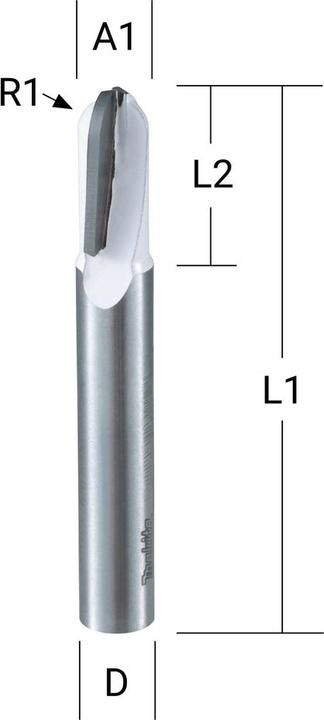 Produktbild Makita Rundnase Fräser