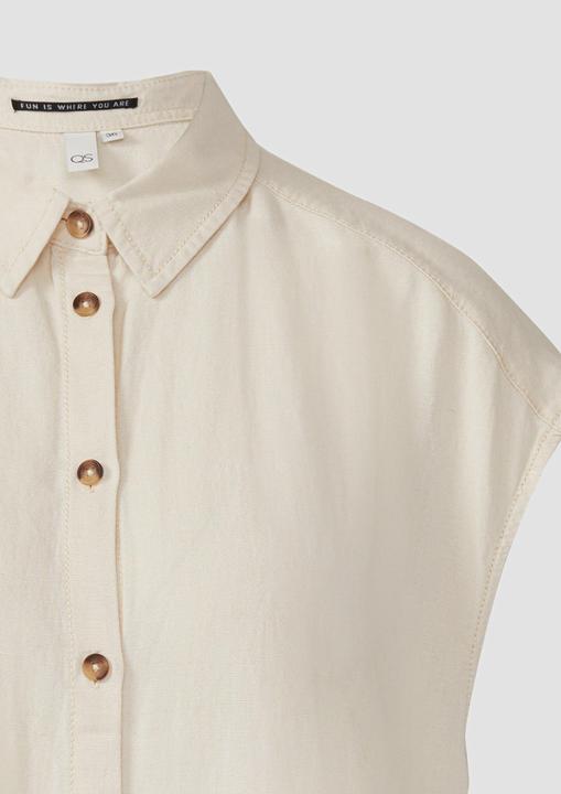 Produktbild S.Oliver Bluse Leinenmix-Bluse (38)