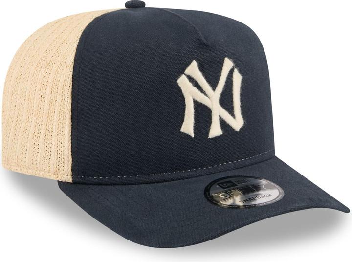 Produktbild New Era 9Fifty A-Frame Cap - Grained New York Yankees (One Size)