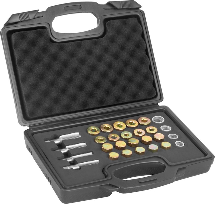 Immagine prodotto Stahlwerk Set di riparazione del tappo di scarico dell'olio Kit di riparazione da 64 pezzi filettatura di