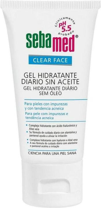 Actual product image Sebamed Clear Face Oil Free 50ml (Facial cleansing wipes, 50 ml)