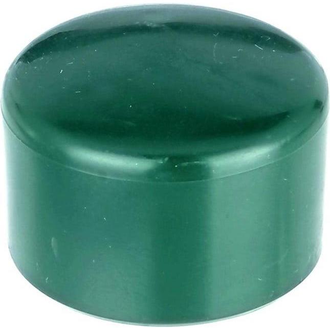 Garden Center, Accessori per piante, Round Plastic Cap 38mm 3pcs Green