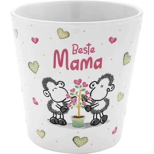 Sheepworld, Blumentopf, Blumenübertopf Beste Mama.47522