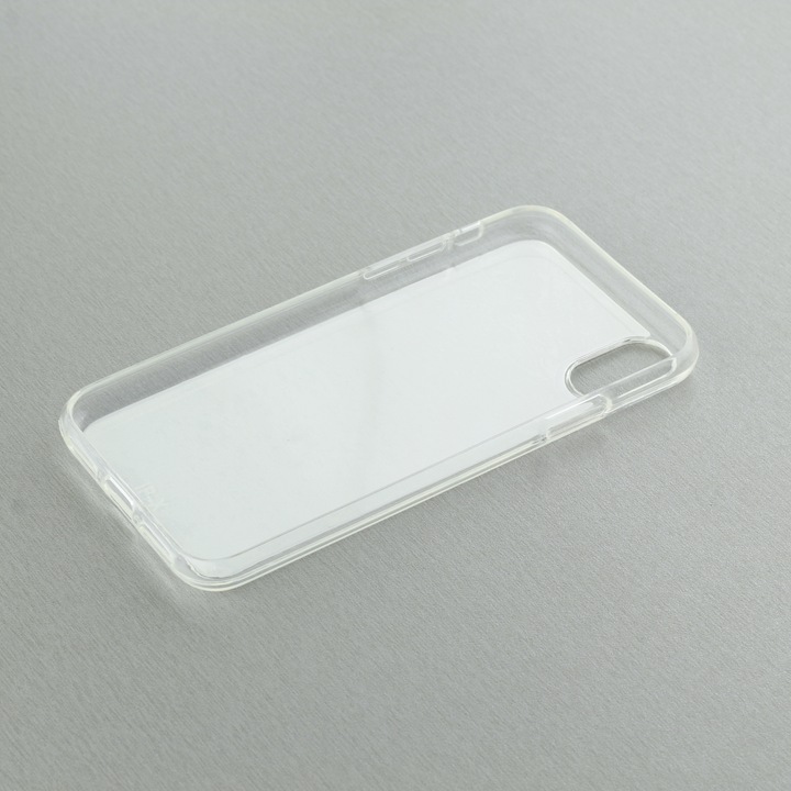 Produktbild PhoneLook Hülle Gummi transparent Japanese style Dragon Tattoo Red Black (Apple iPhone XS, Apple iPhone X)