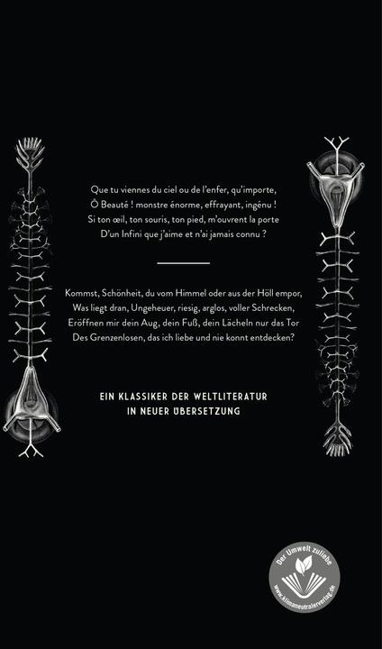 Immagine prodotto Les Fleurs du Mal - Die Blumen des Bösen (Tedesco, Charles Baudelaire, 2017)