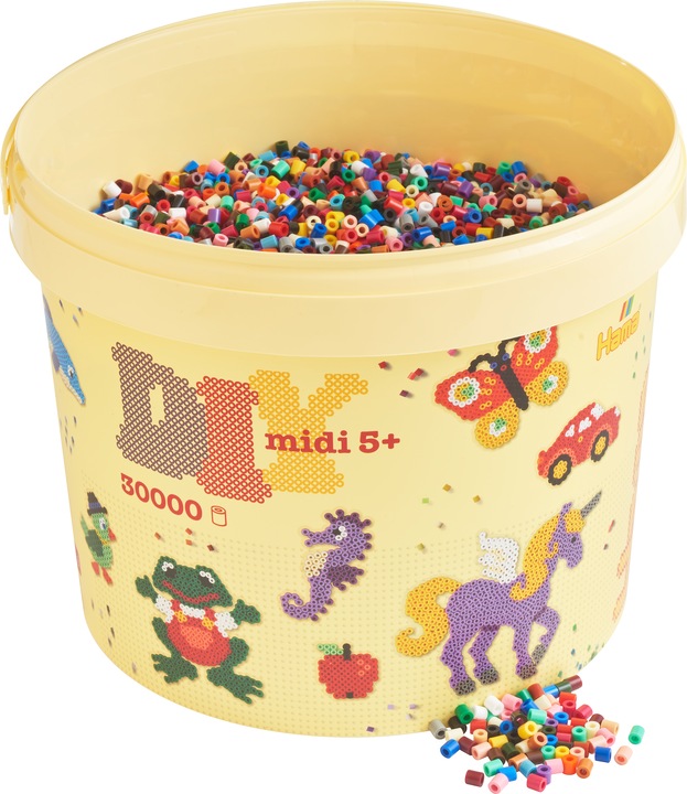 Produktbild Hama Perlen Strijkkralen in Emmer - Mix (067), 30.000st.