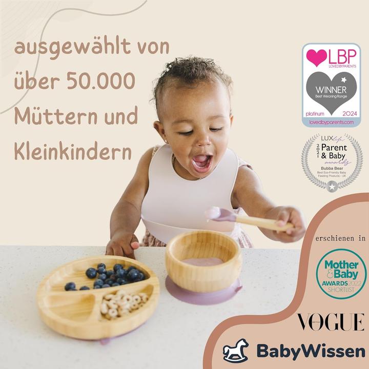 Actual product image Bubba Bear Kindergeschirr-Set mit Saugnapf