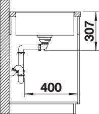 Produktbild Blanco Axia III XL 6 S-F (Einbauspüle, 50 cm, 99 cm)