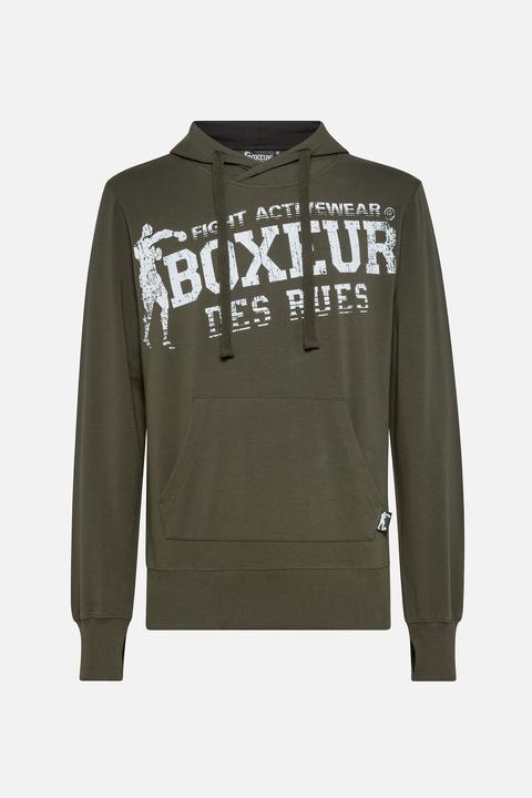 Image du produit Boxeur des Rues Sweat à capuche / ouverture au pouce (M)