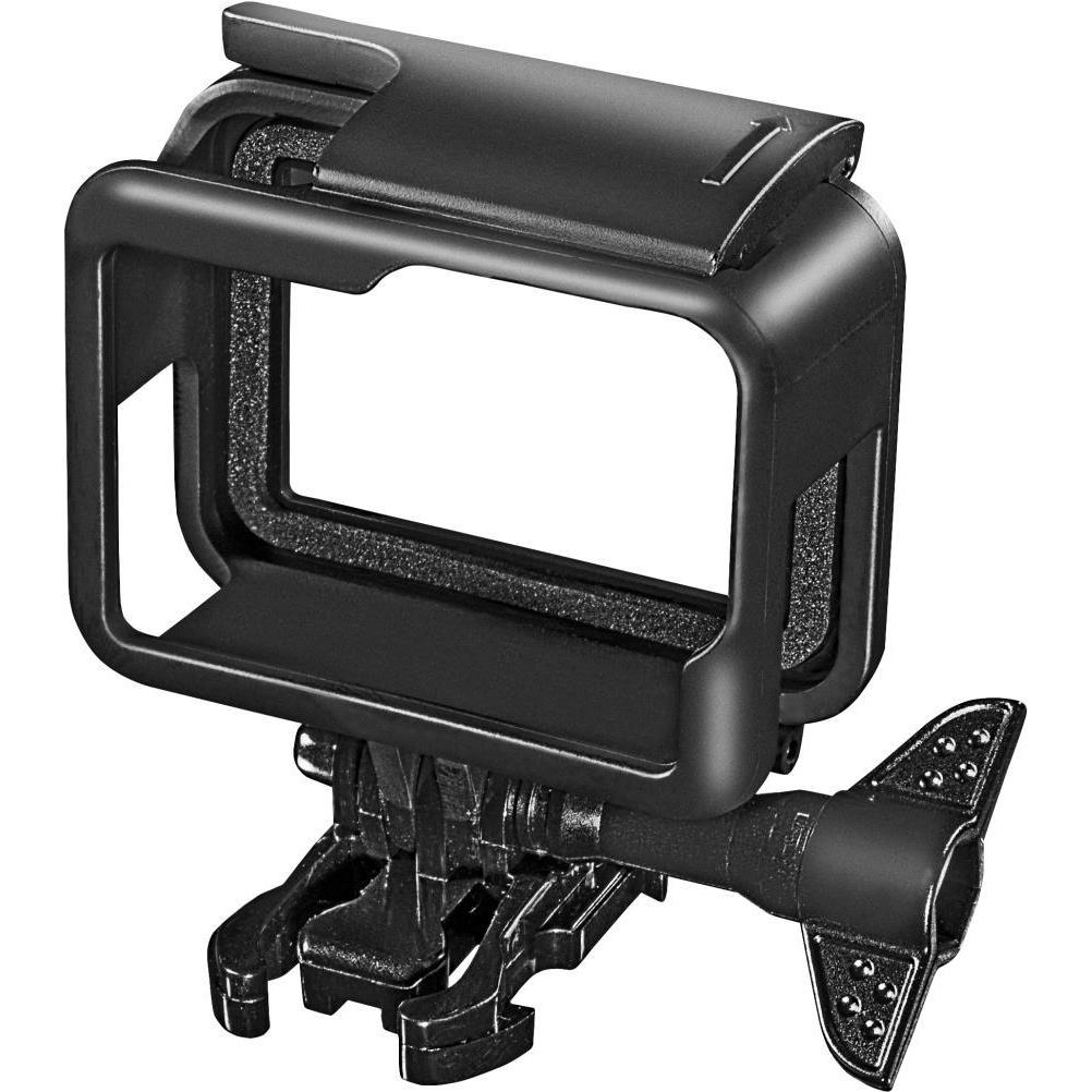 mantona Comfort Frame (GoPro Hero 7, GoPro Hero 5), Action Cam Zubehör, Schwarz