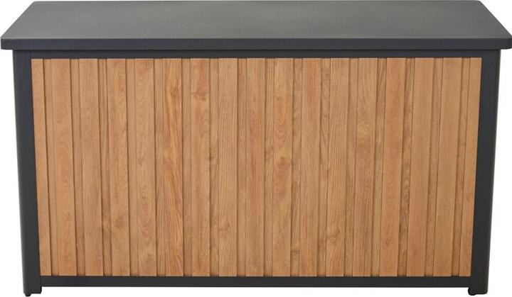 Produktbild Siena Garden SABANO Kissenbox 135x59x75cm Alu, matt-anthrazit, HT woodlook