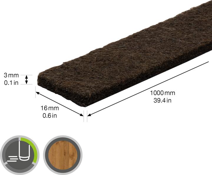 Produktbild Wagner System design yourself EH 1310 Filzgleiter Stoff (Filzgleiter, 1 Stk.)