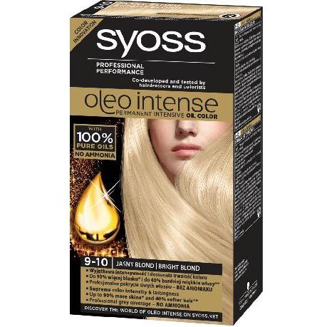 Thumbnail - Syoss, Haarfarbe, Oleo Intense Hair Dye 9-10 Light For light hair (9-10 Light)