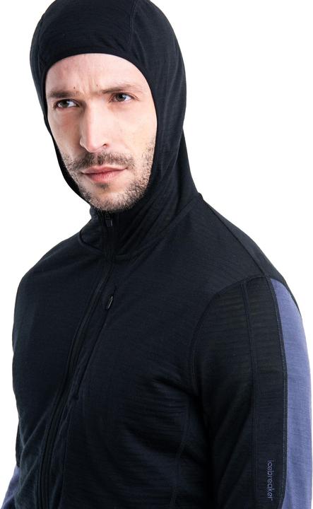Image du produit Icebreaker Hommes Mérino 200 Realfleece Descender LS Zip Hoodie