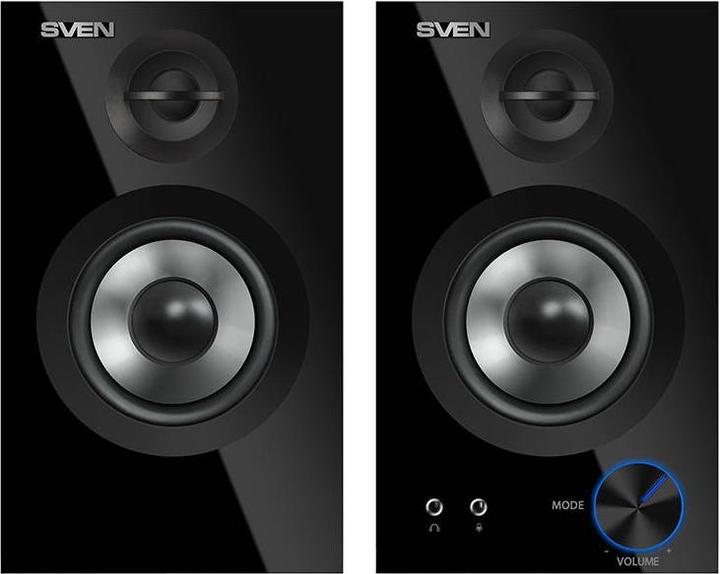 Sven Haut-parleur SPS-621, 28W Bluetooth (noir) (Fonctionnement sur secteur)