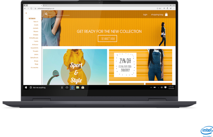 Lenovo Yoga 7i (15.60", Intel Core i7-1165G7, 16 GB, 1000 GB, CH)