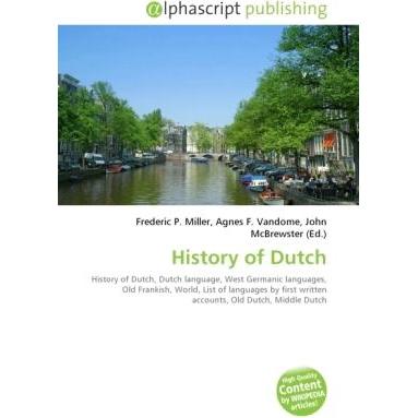 History of Dutch, Fachbücher