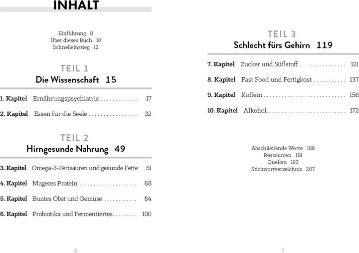 Produktbild Ernährung für mentale Gesundheit – kompakt (Deutsch, Amanda Foote, Max Limper, 2023)