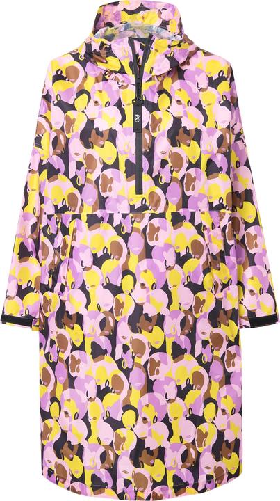 Actual product image Laurasøn Functional Unisex Hooded Rain Cape With Print (One size)