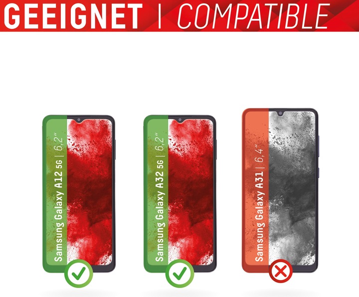 Produktbild Displex Real Glass, Full Cover Panzerglas (1 Stück)