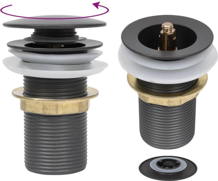 Produktbild vidaXL Ablaufgarnitur (Ablaufgarnitur, 1")