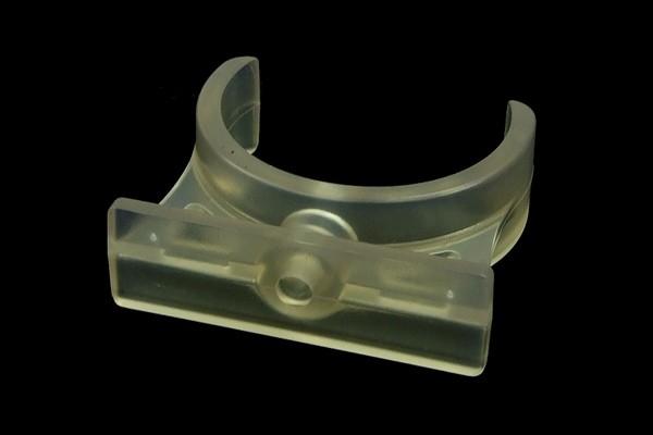 Actual product image Alphacool Cape Coolplex holder made of plexiglass 2x piece 50mm