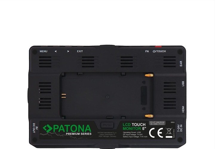 Produktbild Patona Touch Monitor 5 (5", Full HD)