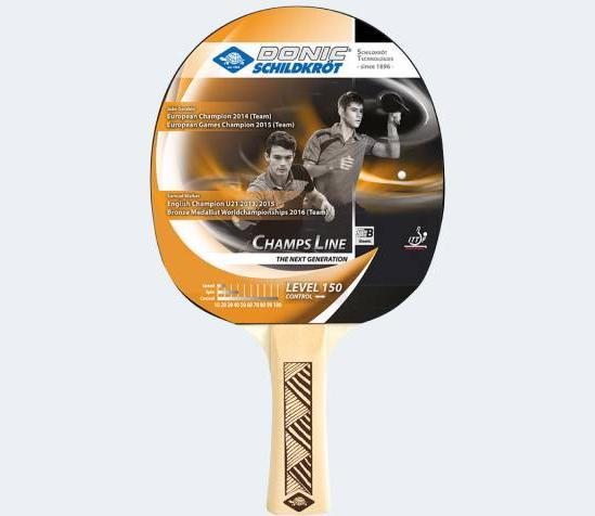 Image du produit Donic Schildkröt Raquette de ping-pong SCHILDKRÖT "Champs Line 150 FSC" bois concave de qualité, série débutant, 5...