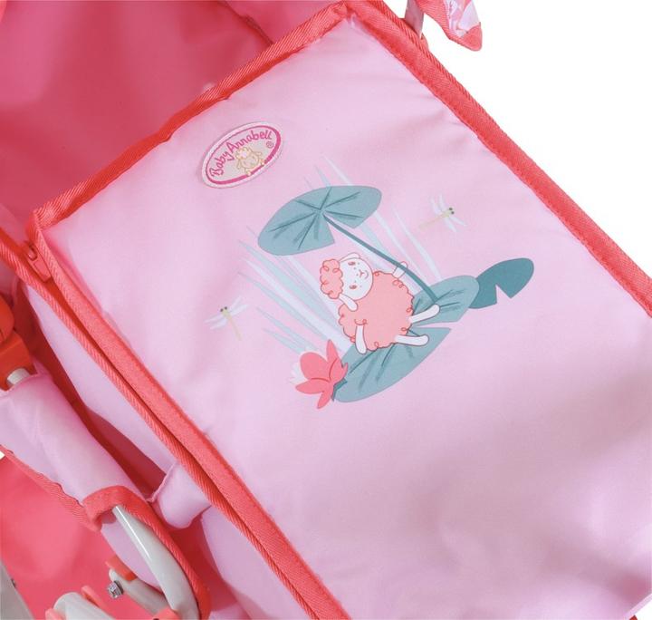 Actual product image Zapf Creation Baby Annabell Active Deluxe Pram Doll pram