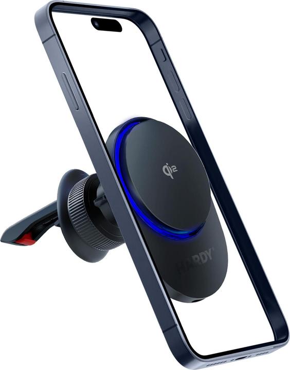 Actual product image 3MK Ładowarka indukcyjna Hardy AeroCharger 15W MPP Qi2 czarny (15 W)
