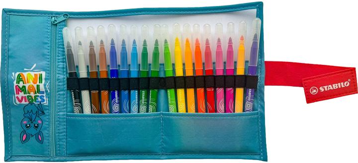 Actual product image STABILO Rollerset Power Animal V. (18x)