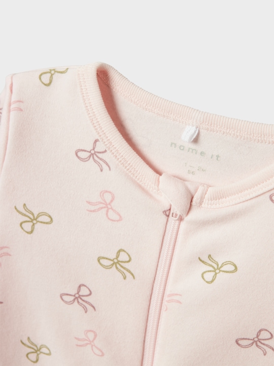 Produktbild Name it Nbfnightsuit 2p Zip Ff Pink Bow Noos (92)