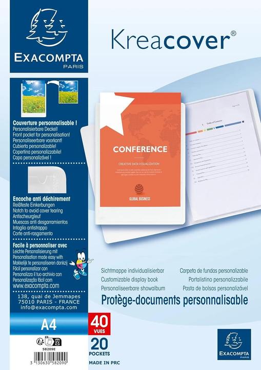 Immagine prodotto Exacompta Sichtbuch (A4, 20x)