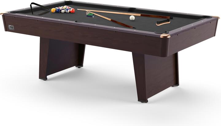 Actual product image Bison Billiard table Tirol in walnut