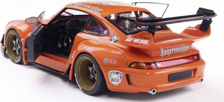 Produktbild Solido 1:18 RWB BODYKIT JÄGERMEISTER orange
