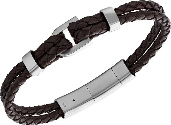 Produktbild Fossil Vintage Casual (19.50 cm, Edelstahl, Leder)