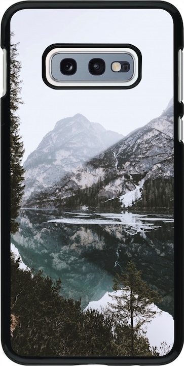 Actual product image PhoneLook Cover Winter 22 snowy mountain and lake (Samsung Galaxy S10e)