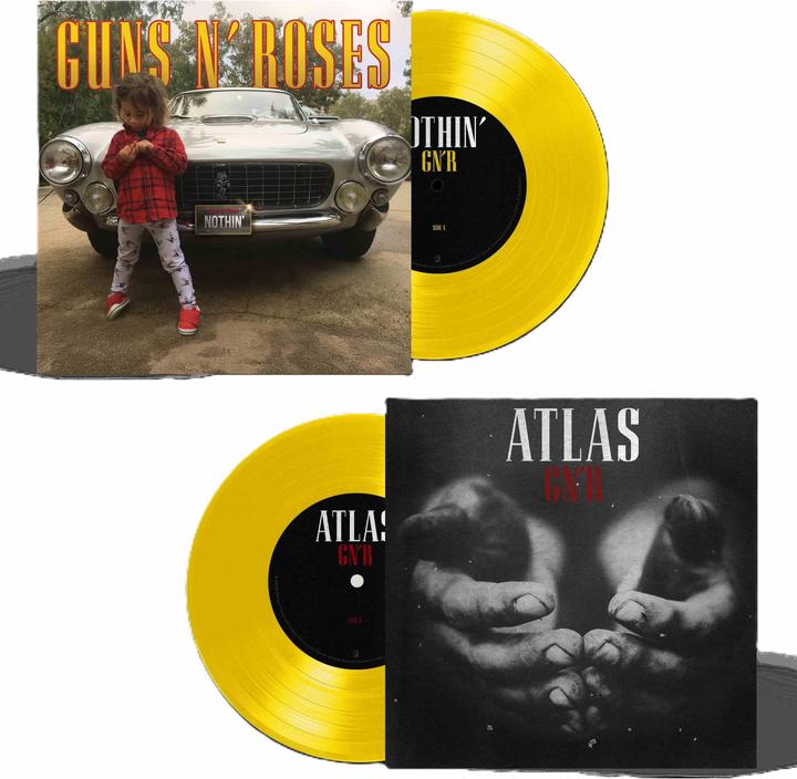NOTHIN' / ATLAS (COLV) (LTD) (YLW) (Guns N' Roses)