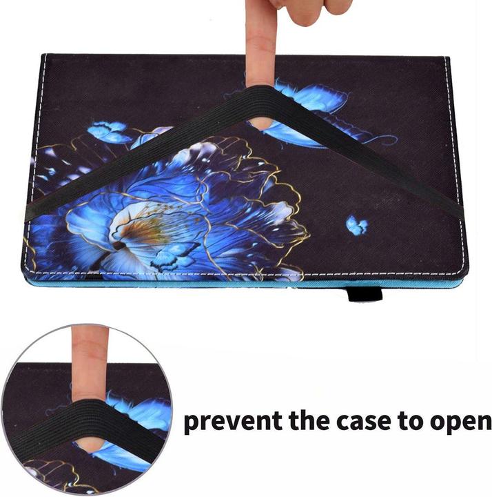 Produktbild König Design Schutz Tablet Hülle für Samsung Galaxy Tab S8 Case Cover Tasche Bumper Wallet (Galaxy Tab S8)