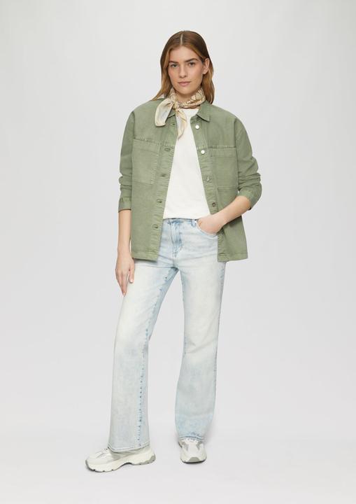 Produktbild S.Oliver Schal Nickituch mit Paisley-Artwork