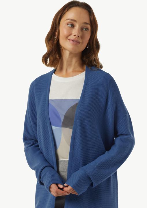 Produktbild Comma Strickjacke Gerippte Strickjacke im Relaxed Fit (38)