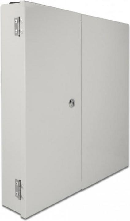 Produktbild Delock LWL Wandverteiler mit Doppeltür grau (0.33 m)