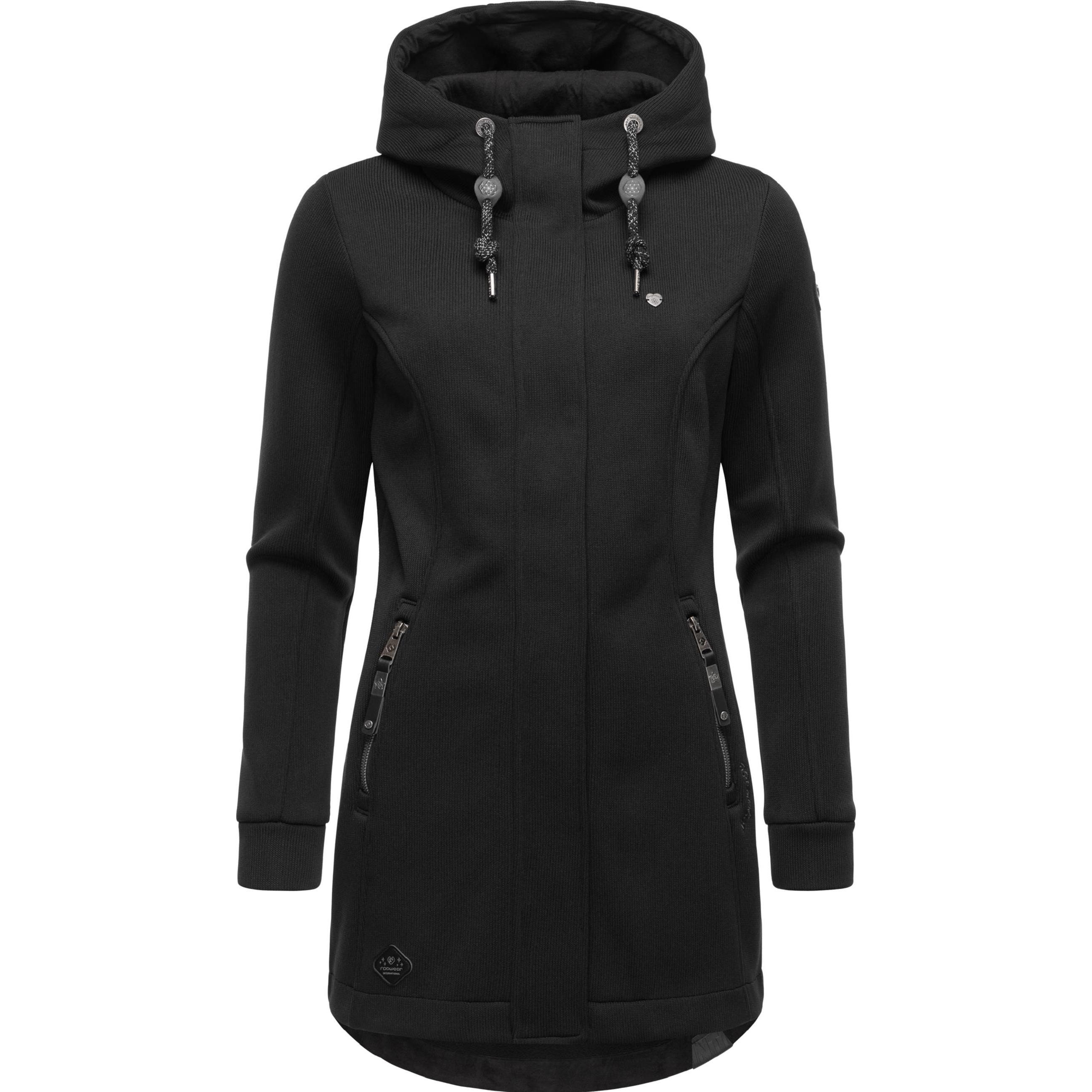 Ragwear, Damen, Pullover, Letti Bonded, Schwarz, (3XL)