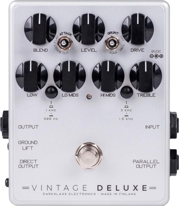 Darkglass Vintage Deluxe V3 bas overdrive en voorversterker