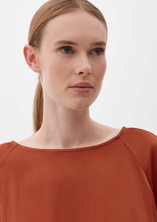 Produktbild s.Oliver Bluse Satinbluse aus Viskose (38)