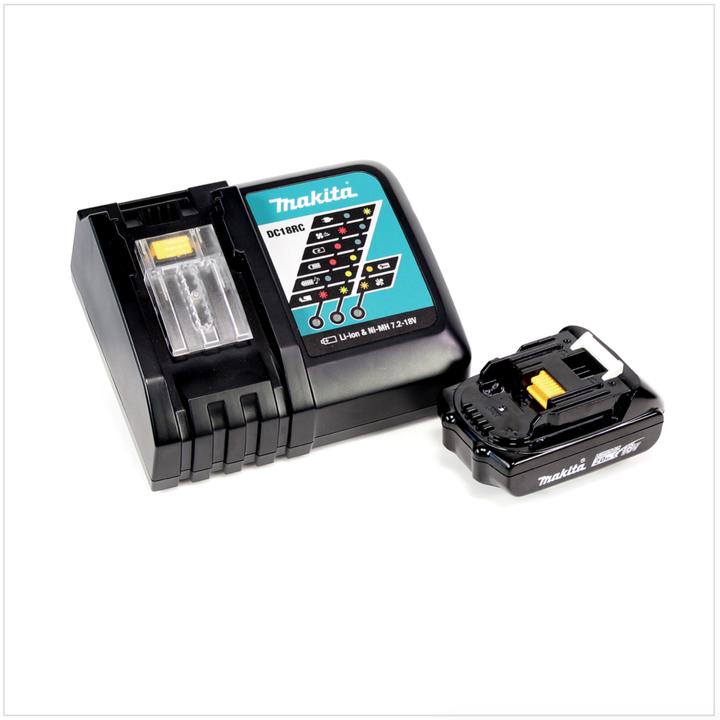 Actual product image Makita DTM 51 RA1J Battery Multitool Oscillator 18 V + 1x Battery 2.0 Ah + Charger + Makpac
