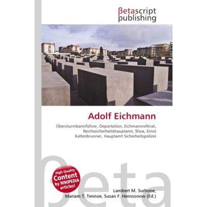 Adolf Eichmann, Fachbücher