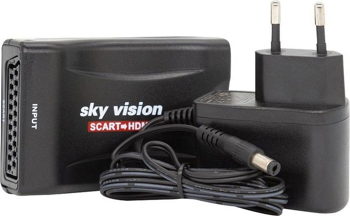 Produktbild Sky Vision SCART auf HDMI Konverter, PAL, NTSC, 1080P, VHS, Xbox, PS3